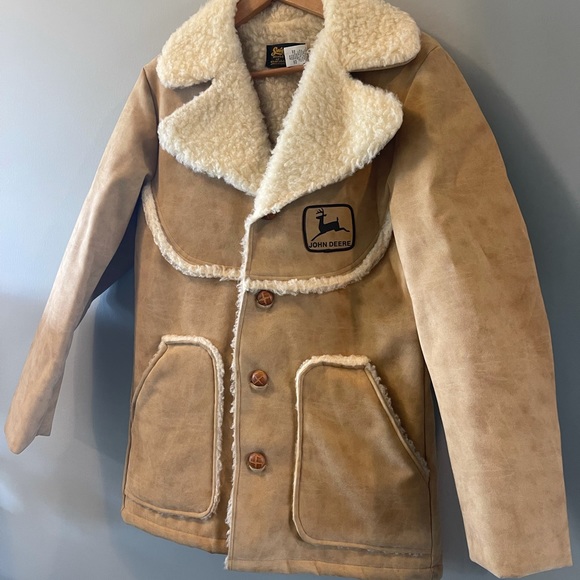 John Deere Jackets & Coats Vintage 7s John Deere Shearling